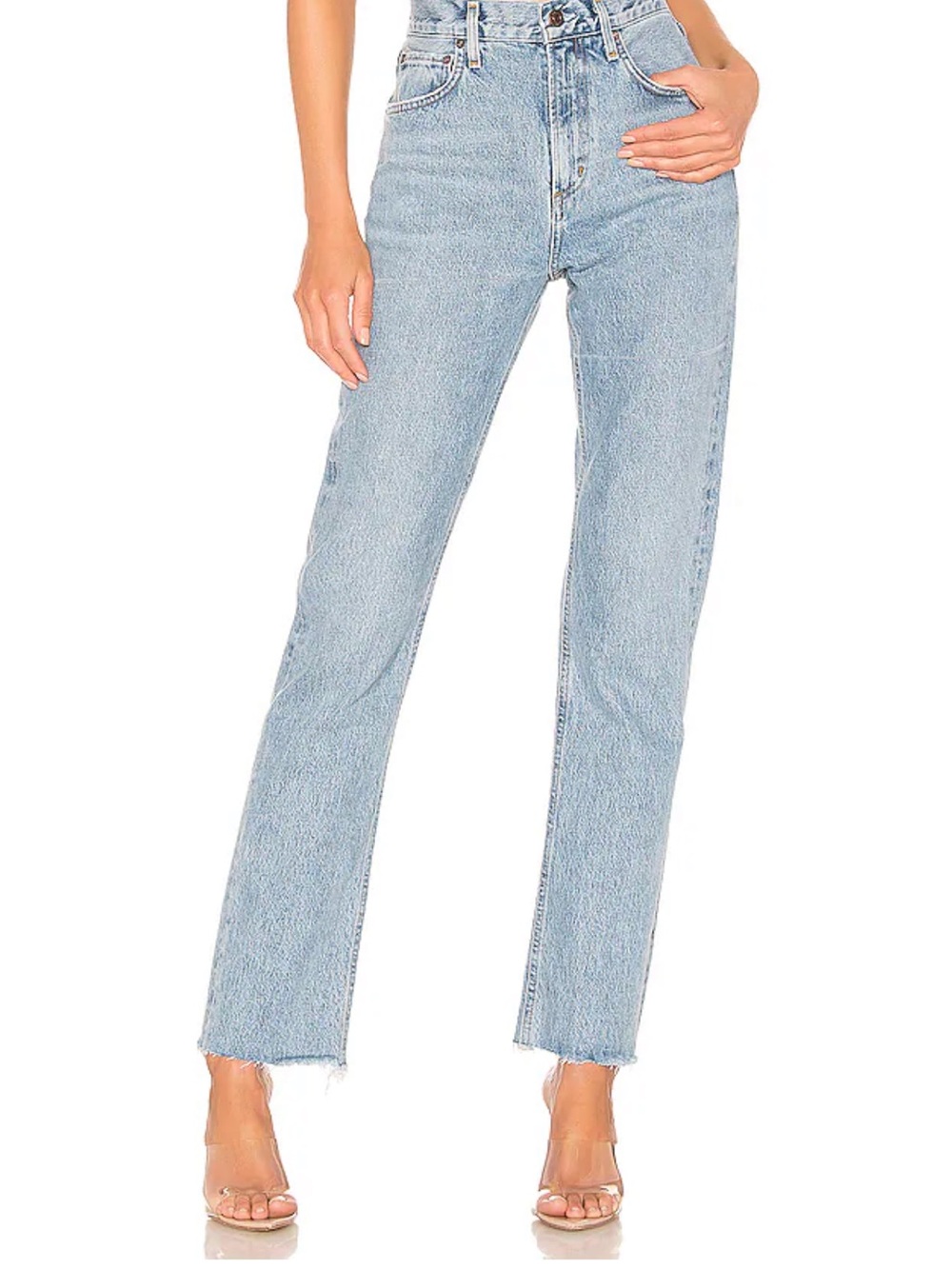 Agolde Cherie High Rise Straight Leg